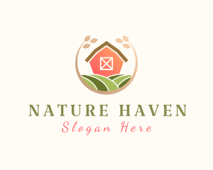 Natural Farm House  logo design