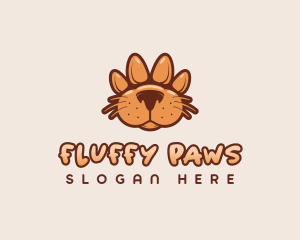 Animal Dog Paw logo design