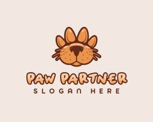 Animal Dog Paw logo design