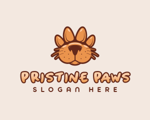 Animal Dog Paw logo design