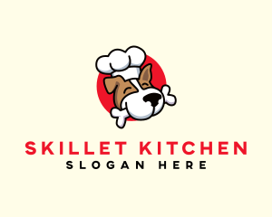 Chef Dog Food logo design