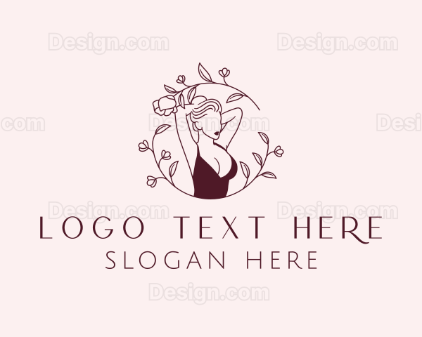 Floral Sexy Lingerie Logo