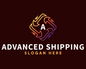 Arrow Logistic Shipping logo