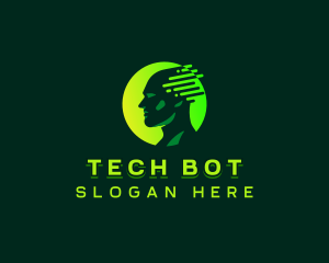 Cyber Technology Android logo design