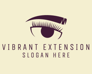 Pretty Eyelash Makeup logo design