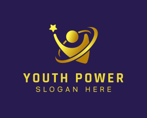 Star Leadership Youth logo design