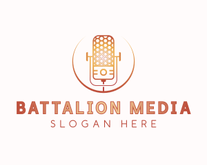 Broadcast Media Studio logo design