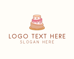 Cake - Sweet Cake Pastry logo design
