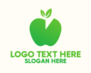 Share - Apple Pie Chart logo design