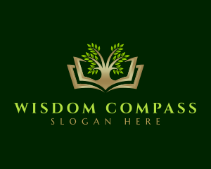 Tree Book Plant logo