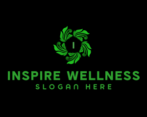 Nature Leaf Wellness logo design