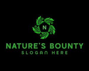 Nature Leaf Wellness logo design