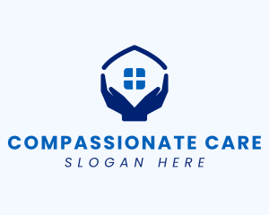 House Hand Care  logo design