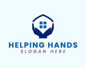 House Hand Care  logo design