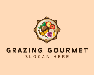 Cuisine Vegetable Gourmet logo design