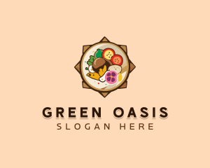 Cuisine Vegetable Gourmet logo design