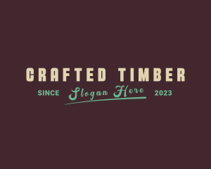 Retro Hipster Boutique logo design