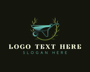 Garden Landscaping Wheelbarrow logo