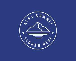 Mountain Summit Hiking  logo design