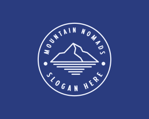 Mountain Summit Hiking  logo design