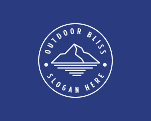 Mountain Summit Hiking  logo design