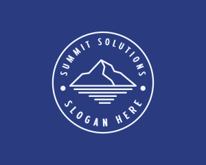 Mountain Summit Hiking  logo design