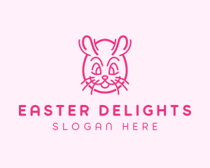 Easter Bunny Rabbit  logo