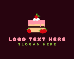 Strawberry Cherry Layered Cake logo