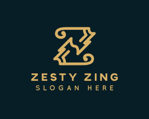 Fashion Style Letter Z logo design