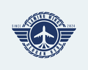 Pilot Jet Aircraft logo design