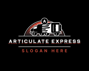 Delivery Truck Express logo design