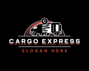 Delivery Truck Express logo design