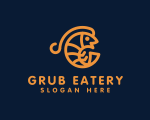 Shrimp Seafood Restaurant logo design