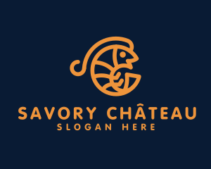 Shrimp Seafood Restaurant logo design