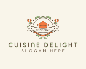 Gourmet Culinary Cooking logo design