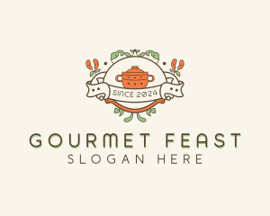Gourmet Culinary Cooking logo design