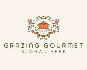 Gourmet Culinary Cooking logo design