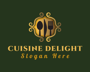 Fine Dining Cutlery logo design