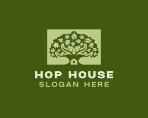 Tree House Organic logo design