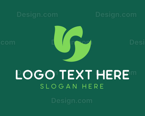 Abstract Environmental Symbol Logo