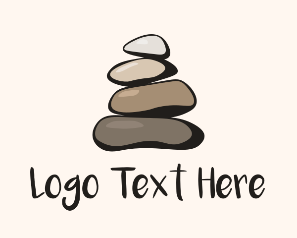 Pebble logo example 2