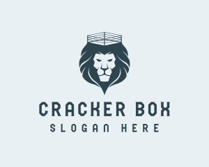 Lion Boxing Fight logo design