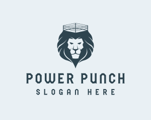 Lion Boxing Fight logo