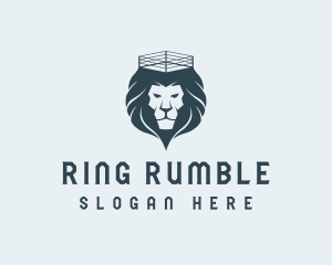 Lion Boxing Fight logo