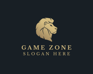 Jungle Animal Lion Logo