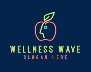Neon Human Apple logo