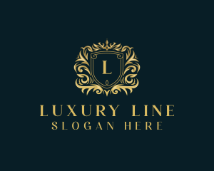 Luxury Wedding Event logo design