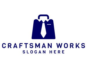 Briefcase Office Work logo design