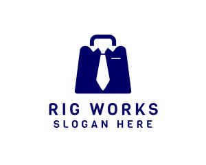 Briefcase Office Work logo design