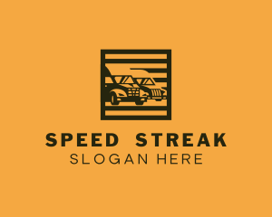 Speed Truck Delivery logo design